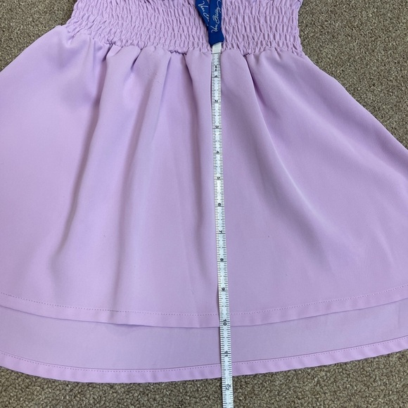 pleat: Girls / Tween Style Josie Dress Purple, Size 10 - Picture 6 of 9